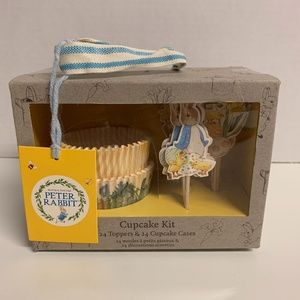 NEW Peter Rabbit Cupcake Set w/ Toppers